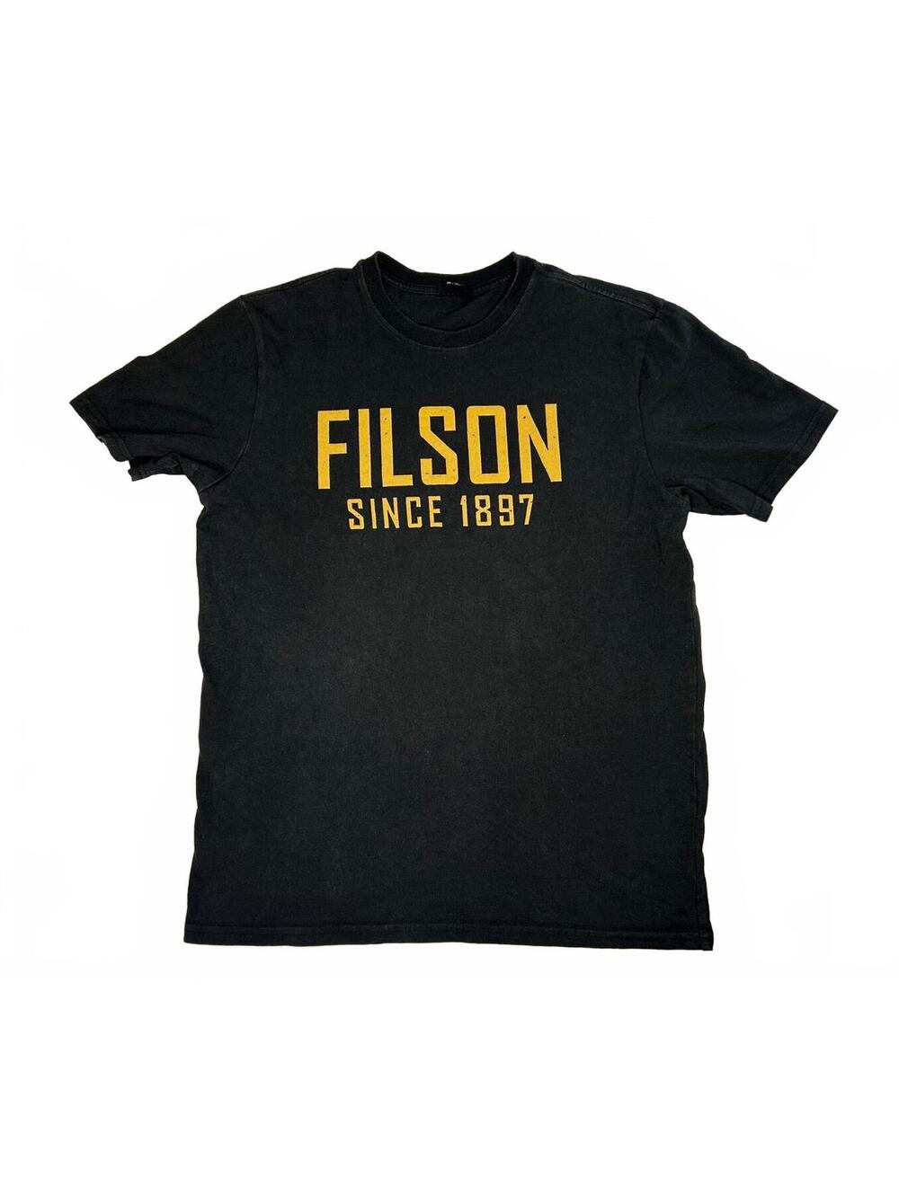 Filson Men's Black Graphic T-Shirt Size Medium Made in USA